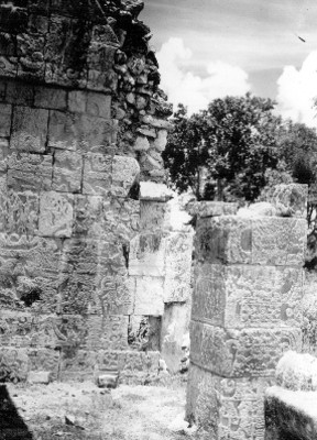 "Detalles de la arquitectura de las ruinas" del Anexo del Templo de los Jaguares