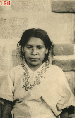 Mujer Mixe, retrato