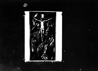 La Crucificción, pintura de caballete
