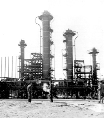 Planta para la industrialización petrolera