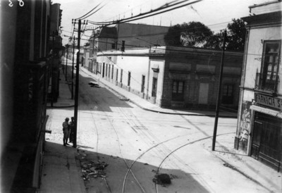 Calles de Nuevo México después del combate
