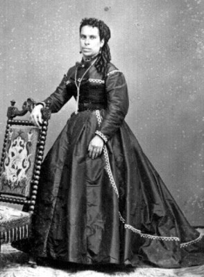 "Clotilde M. y Télles", tarjeta de visita