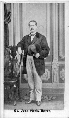 "Jose María Duran", tarjeta de visita