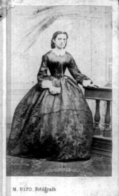 "María de Jesús Tejada", tarjeta de visita