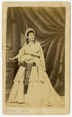 "Adela Ristori", actriz italiana