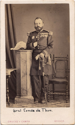 Gral. Conde de Thun, retrato