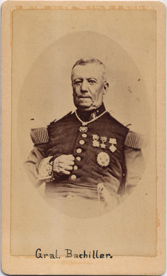 Gral. Miguel Bachiller, retrato