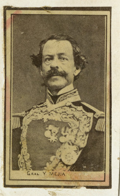 Gral. Y. Mejía, retrato