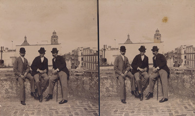 Hombres de clase media, retrato