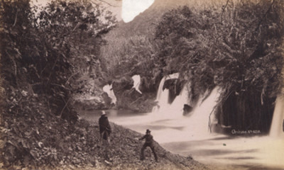 Cascadas en los alrededores de "Orizaba"