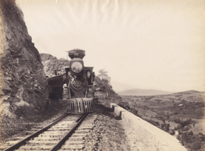 695. Salida de la Cañada del Zopilote, F. C. Nacional