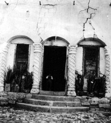 Fachada del edificio la Tercena, detalle