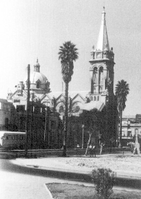 Iglesia de la Sagrada Familia, vista parcial
