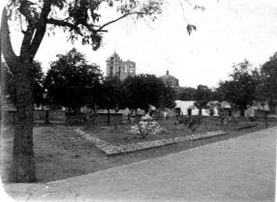 Parque Juárez en Huaquechula Puebla