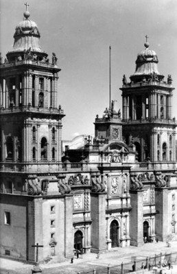 Catedral de la Ciudad de México, vista parcial
