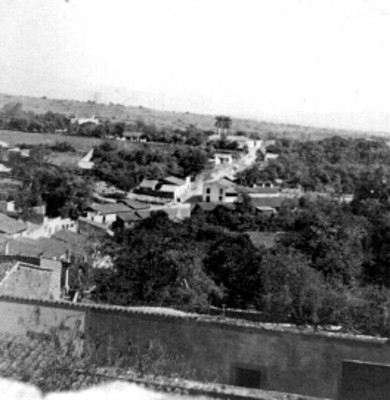 Vista panorámica de un poblado