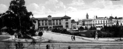 Estación del Ferrocarril Nacional en México