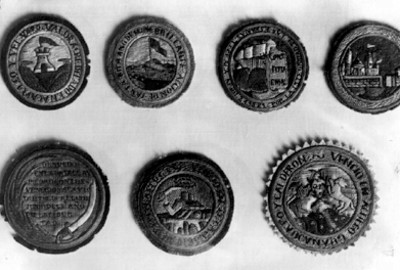 Medallas bordadas de la Independencia de México, detalle