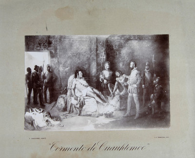 "Tormento de Cuauhtémoc", pintura