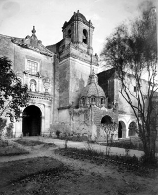 Capilla de San Diego en el Ex-Convento de Churubusco, fachada