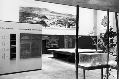 Vista parcial del "interior del nuevo museo"