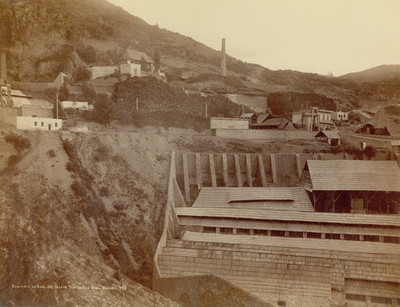 Vista del tiro de San Juan Pachuca