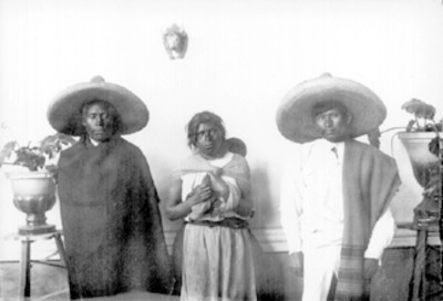 Indígenas del centro, retrato
