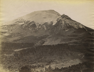 "625. Popocatépetl", paisaje