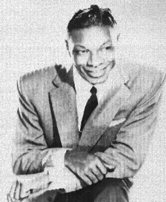 Nat "King" Cole cantante, retrato