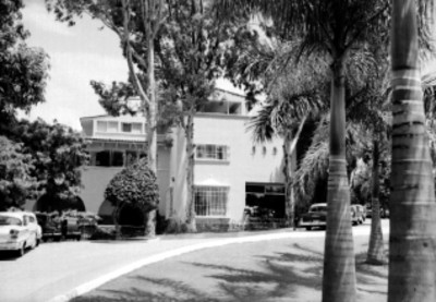 Estacionamiento del Hotel Posada Jacaranda