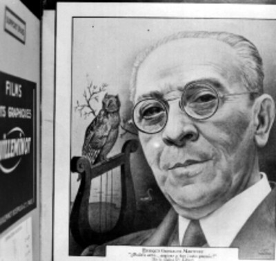 Enrique González Martínez, poeta y literato, dibujo