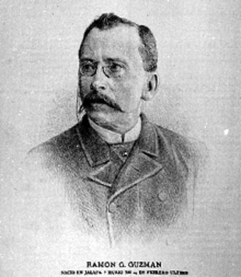 Ramón G. Guzmán, litografía