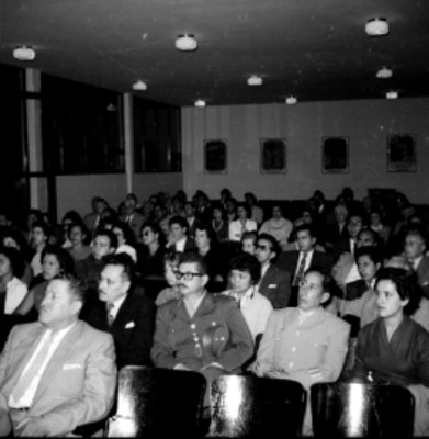 Militares, empresarios y demas personalidades en el congreso de seguridad industrial