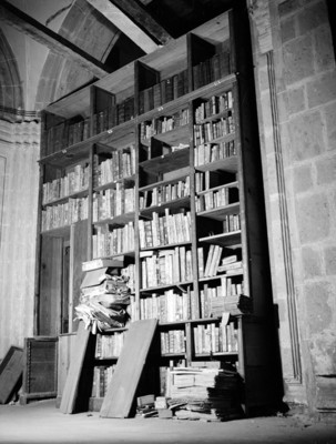 Libros en la biblioteca Nacional