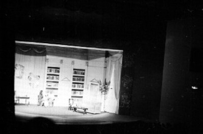 Representación de una obra teatral