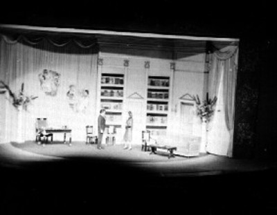 Representación de una obra de teatro