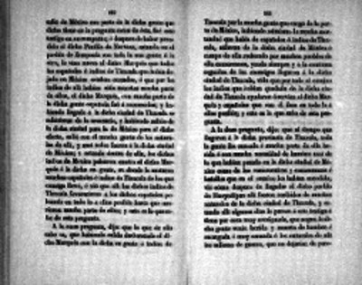 Páginas internas del libro " Información recibida en México- Puebla el año de 1565"