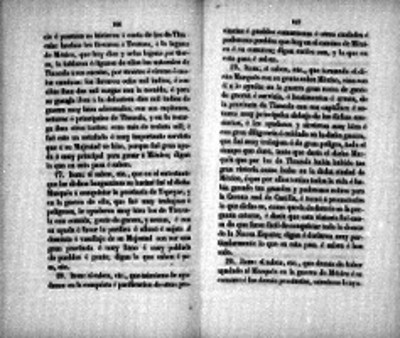 Páginas internas del libro "Información recibida en México-Puebla el año de 1565"