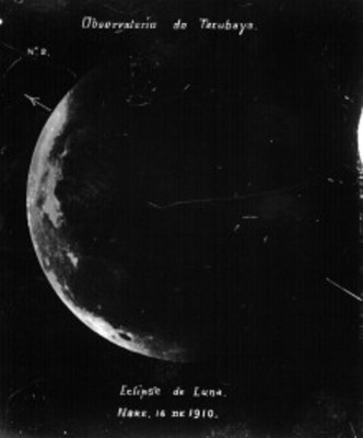 Observatorio de Tacubaya Eclipse de Luna noviembre, 16 de 1910
