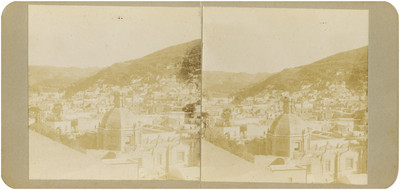 "El cerro de San Miguel desde Granaditas", panorámica
