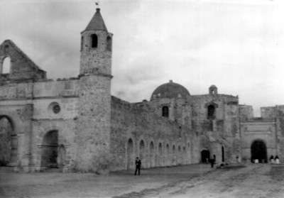 Capilla abierta del Convento de Cuilapan, vista exterior