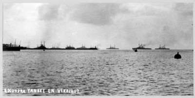 Escuadra Yankee en Veracruz
