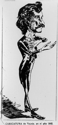 Caricatura de Tejeda