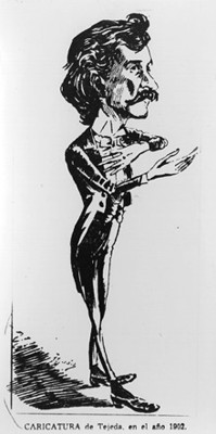 Caricatura de Tejeda