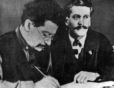 Enrique y Ricardo Flores Magón, retrato