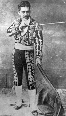 Ponciano Díaz, torero, retrato