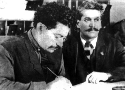 Ricardo y Enrique Flores Magón, retrato