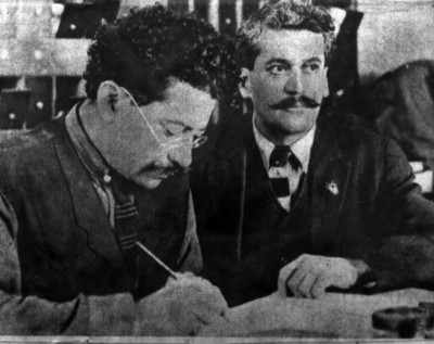 Ricardo y Enrique Flores Magón, retrato