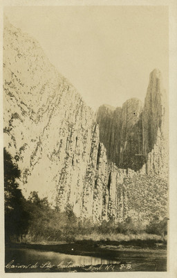 Cañones de Santa Catarina, vista panorámica