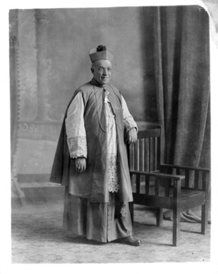 "Francisco Plancarte y Navarrete, arzobispo de Linares", retrato